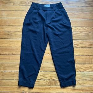 Everlane Black Trousers - “Put Together Pleat Pant” in size 2